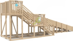 Зимняя горка "IgraGrad Snow Fox", скат 8 м, без окраски, фото 3