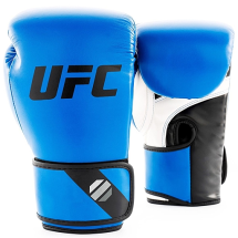 (UFC Перчатки тренировочные для спарринга голубые - 16 Oz) (UFC Перчатки тренировочные для спарринга голубые - 16 Oz)