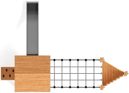 Игровой комплекс (лиственница) ДИК 2.24.05-Л.01.И1, фото 5