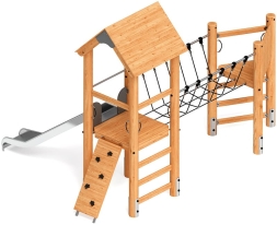 Игровой комплекс (лиственница) ДИК 2.24.05-Л.01.И1, фото 3