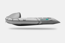 Gladiator C 420 AL ACTIVE Светло-темносерый моторная лодка ПВХ Алюминиевый пайол, фото 3