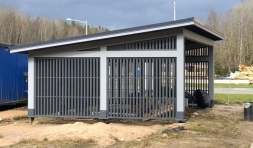 Навес односкатный СКАНДИНАВСКИЙ Несущий каркас, фото 4