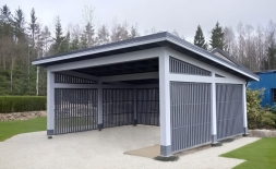 Навес односкатный СКАНДИНАВСКИЙ Несущий каркас, фото 1