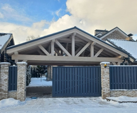 Навес для машин ЭГЕР Базовая комплектация, фото 1