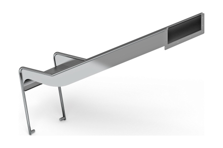 Горка из нержавеющей стали приставная 1200 SNP 1200.470-02, фото 3