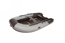 Лодка ПВХ Лоцман М-380 (киль) надувная под мотор