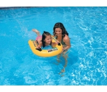 Надувной плотик круг Intex 58167 "Плотик с ручками" 81х76 см от 4 лет