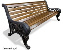 Скамейка парковая Москва, Лиственница 2,5 м Скамейка парковая Москва, Лиственница 2,5 м