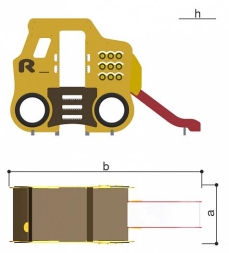 Игровой комплекс Romana Каток 057.63.00 для детской площадки, фото 4