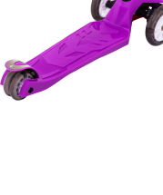 Самокат 3-колесный Smart 3D, 120/80 мм, фиолетовый