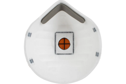 Респиратор с клапаном Jeta Safety FFP2 NR D, чашеобразный, 10 шт JM-8622, фото 4