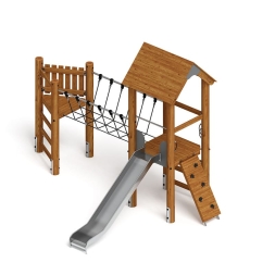 Игровой комплекс (лиственница темный) ДИК 2.24.05-Л.01.И1.01, фото 1