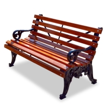 Скамейка чугунная «Белые ночи»