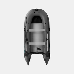 Gladiator C 420 AL ACTIVE Темно-серый моторная лодка ПВХ Алюминиевый пайол, фото 2