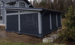 Навес односкатный СКАНДИНАВСКИЙ Базовая комплектация, фото 3