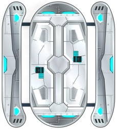 Столик детский овальный Космопорт МФ 31.01.09-04, фото 3