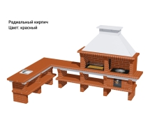 Печь Аристократ 7304 Прямоугольный кирпич микс коричневого с желтым Печь Аристократ 7304 Прямоугольный кирпич микс коричневого с желтым