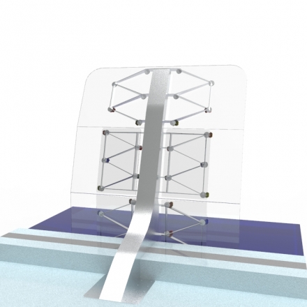 Скалодром для бассейна (без растяжек), фото 2