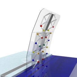 Скалодром для бассейна (без растяжек), фото 1