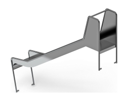 Горка для геопластики из нержавеющей стали 1200 SNG 1200.470-01, фото 3 Горка для геопластики из нержавеющей стали 1200 SNG 1200.470-01, фото 3