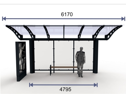Остановочный павильон &quot;Прайм-6&quot;, фото 2