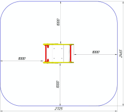 Качалка на пружине Слон КБ-54 для игровой площадки, фото 2