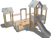 Песочный дворик Усадьба ПС108.00.1 для детской площадки