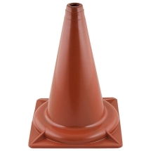 Конус трен. (КТ) ЭКОНОМ, арт.MR-K32E, выс. 32 см, жест.пластик,ПОДХОД.ШТАНГИ арт.MR-S106/150,БОРДОВ