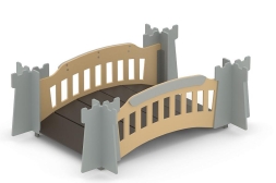 Детский лаз Мостик Romana 115.71.00 для детской площадки, фото 3