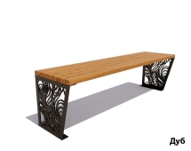 Банкетка Павлин, Сосна 1,8 м Банкетка Павлин, Сосна 1,8 м