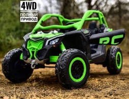 Электромобиль Багги BRP Can-Am Maverick DK-CA001 зеленый, фото 1