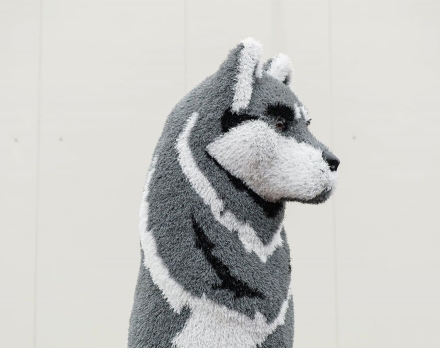 Топиари Волк на камне большой - газон Eco, фото 7