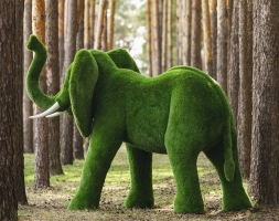 Топиари слон Барон - газон Eco, фото 2