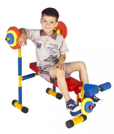 Детская скамья для жима со штангой, фото 3