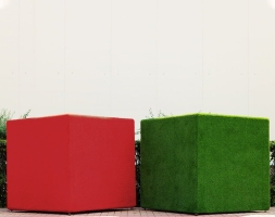 Топиари композиция геометрические фигуры Пять кубов - газон Eco, фото 2