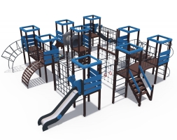 Игровой комплекс Геометрия с песочницей Н-1200 ДИО 09050, фото 4