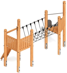 Игровой комплекс (лиственница) ДИК 2.24.05-Л.02.И1, фото 4