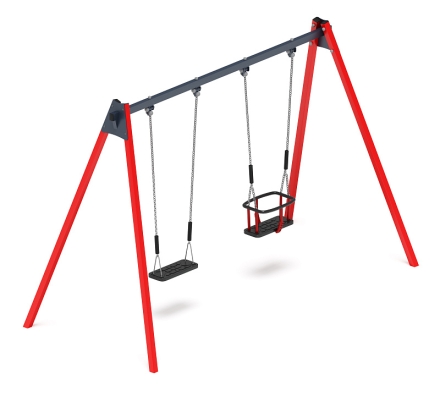 Качели двойные М2 - ИО 12.М.03.04.03-01, фото 3