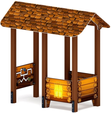 Домик средний 1 (Эко) МФ 10.01.05-02, фото 4