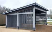 Навес односкатный СКАНДИНАВСКИЙ Премиум комплектация