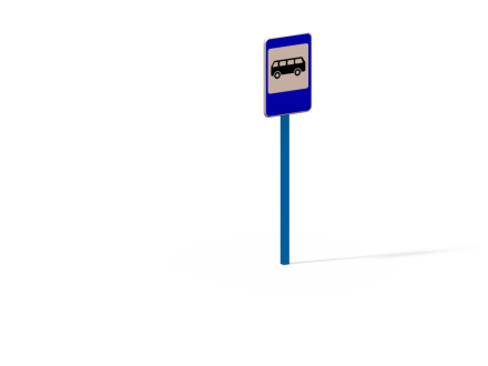 ДОУ 6.07 Знак Остановочный пункт автобуса, фото 1