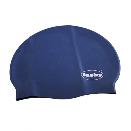 Шапочка для плавания &quot;FASHY Silicone Cap&quot;, силикон, темно-синий, фото 1