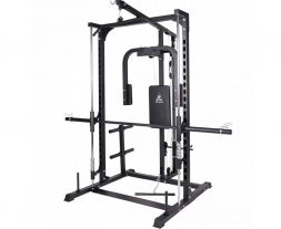 Силовой комплекс со скамьей, машина Смита DFC Homegym D943 (три короба), фото 2