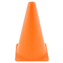 Конус тренировочный, арт.У716/MR-K20, выс.20см, осн.12х12см, мягк. пластик, без отверстий, оранжевый Конус тренировочный, арт.У716/MR-K20, выс.20см, осн.12х12см, мягк. пластик, без отверстий, оранжевый