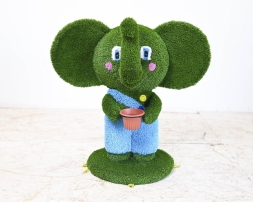 Топиари Слоник с кашпо - газон Eco, фото 1