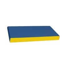 Мат Карусель 100х50х10 (синий/желтый)