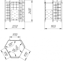 Детская площадка "Фиджи" Детская площадка "Фиджи"