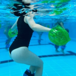 Аквагантели HYDROREVOLUTION Aqualogix Bells синий, фото 6