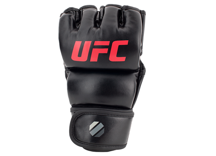 (UFC Перчатки MMA для грэпплинга 7 унций чёрные L/XL), фото 4
