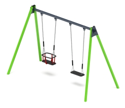 Качели двойные М2 - ИО 12.М.03.04.03-02, фото 2